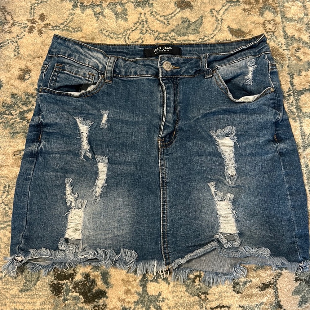 Jean Skirt